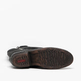 Rieker 93655-00 Womens Knee High Boots Black