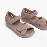 Rieker V7474-60 Womens Sandals Beige