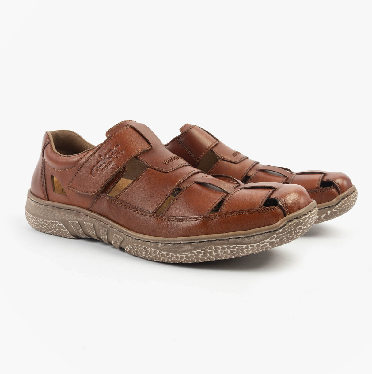 Rieker 03578-24 Mens Shoes Brown