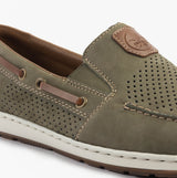 Rieker 08866-54 Mens Shoes Green