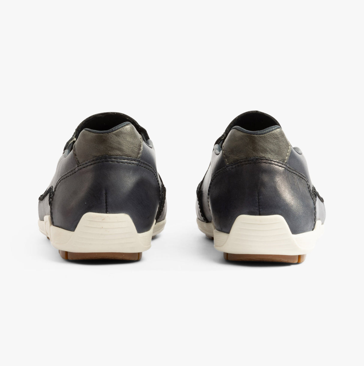 Rieker 09053-14 Mens Shoes Blue