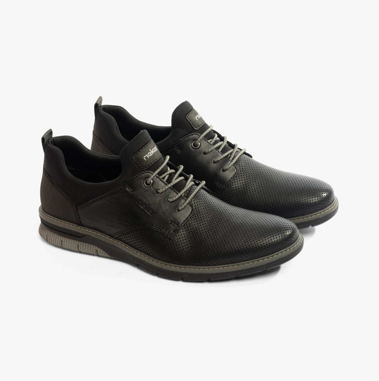 Rieker 14450-00 Mens Shoes Black