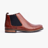 Rieker 14653-24 Mens Leather Boots Brown