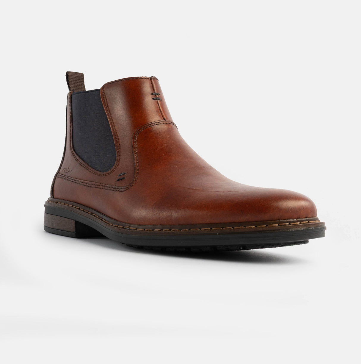 Rieker 17654-22 Mens Leather Boots Brown