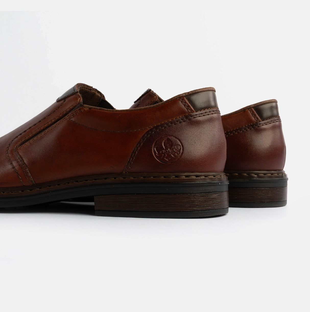 Rieker 17659-23 Mens Slip On Brown