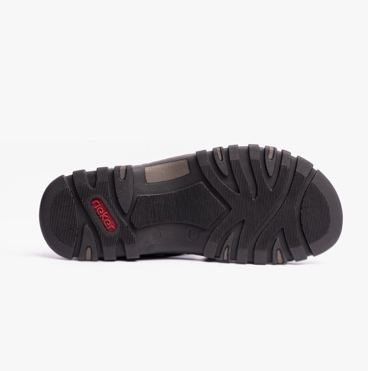 Rieker 25053-00 Mens Sandals Black