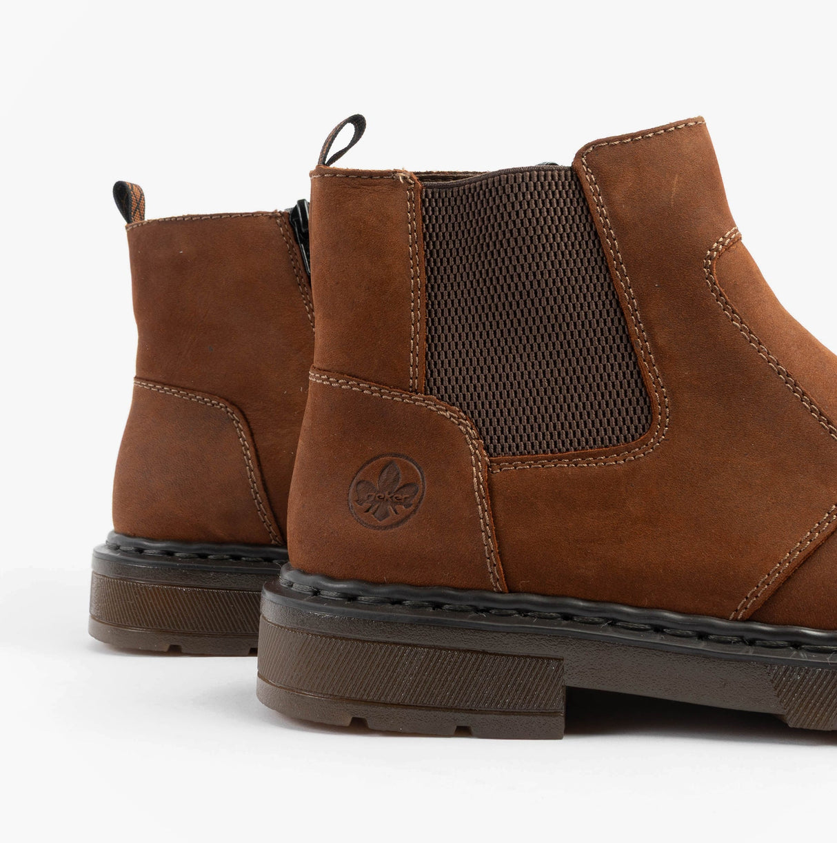 Rieker 31650-23 Mens Chelsea Boots Brown