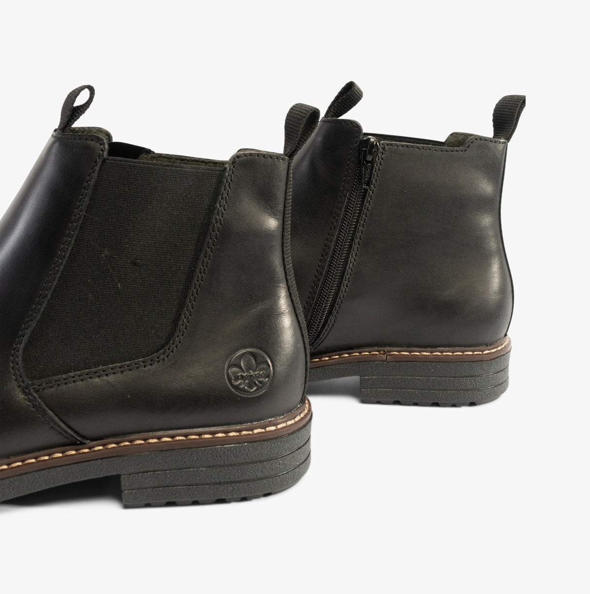 Rieker 33180-00 Mens Boots Black