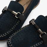 Rieker 40253-14 Womens Shoes Blue