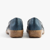 Rieker 41385-15 Womens Shoes Blue