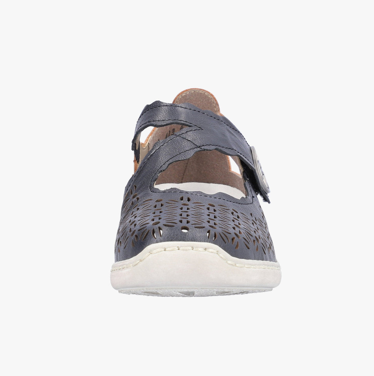 Rieker 413G4-14 Womens Shoes Blue Multi