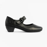 Rieker 41756-00 Womens MAry Jane Shoes Black