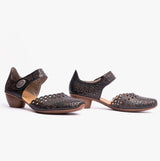 Rieker 43753-00 Womens Shoes Black