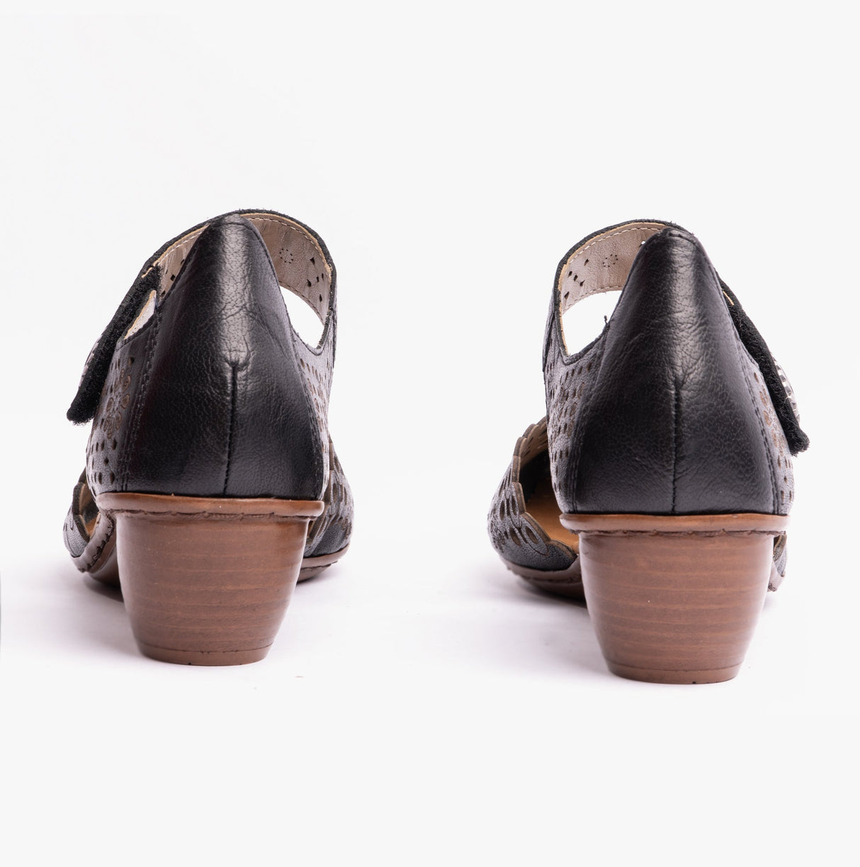 Rieker 43753-00 Womens Shoes Black