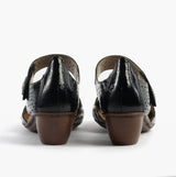 Rieker 43753-02 Womens Shoes Patent Black