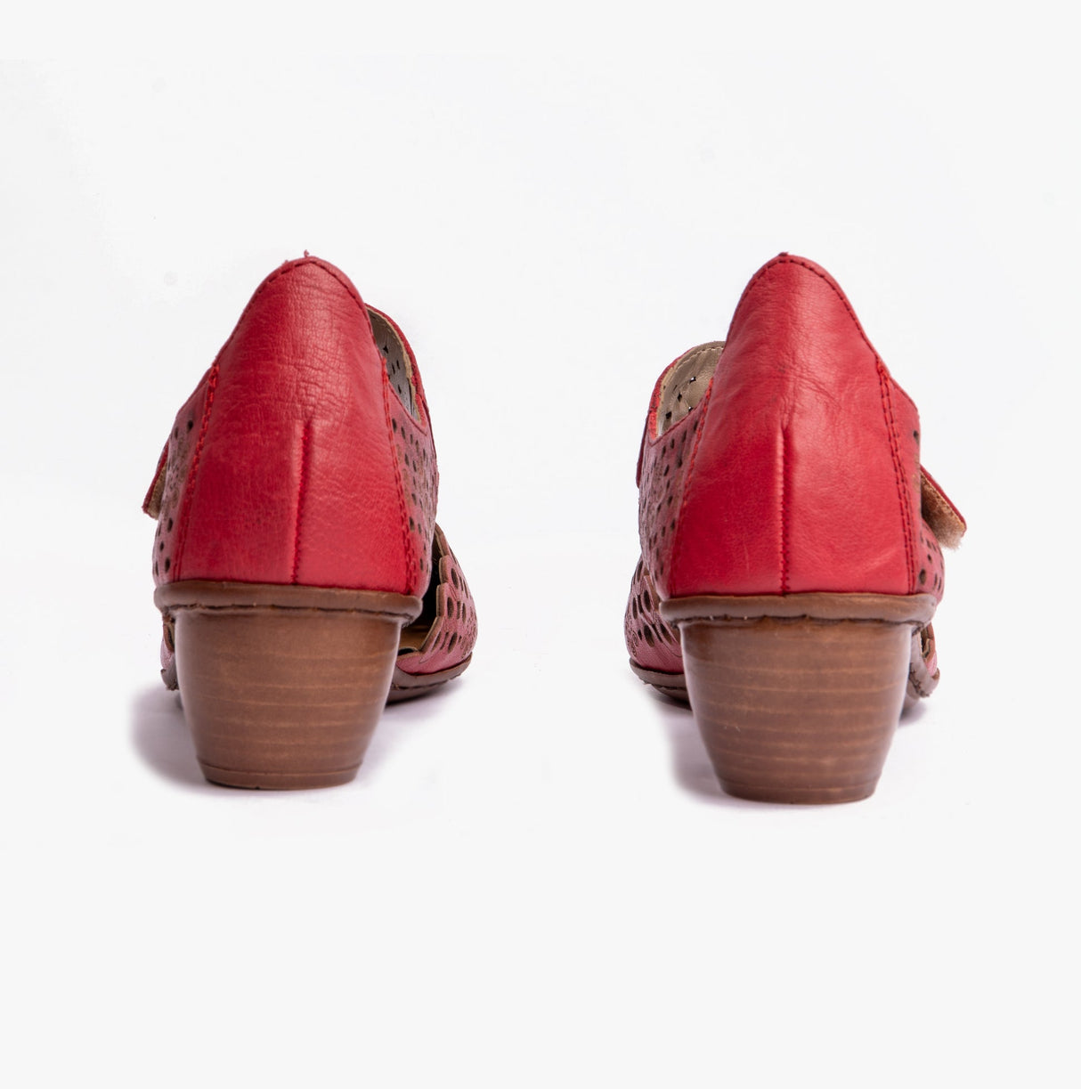 Rieker 43753-33 Womens Shoes Red