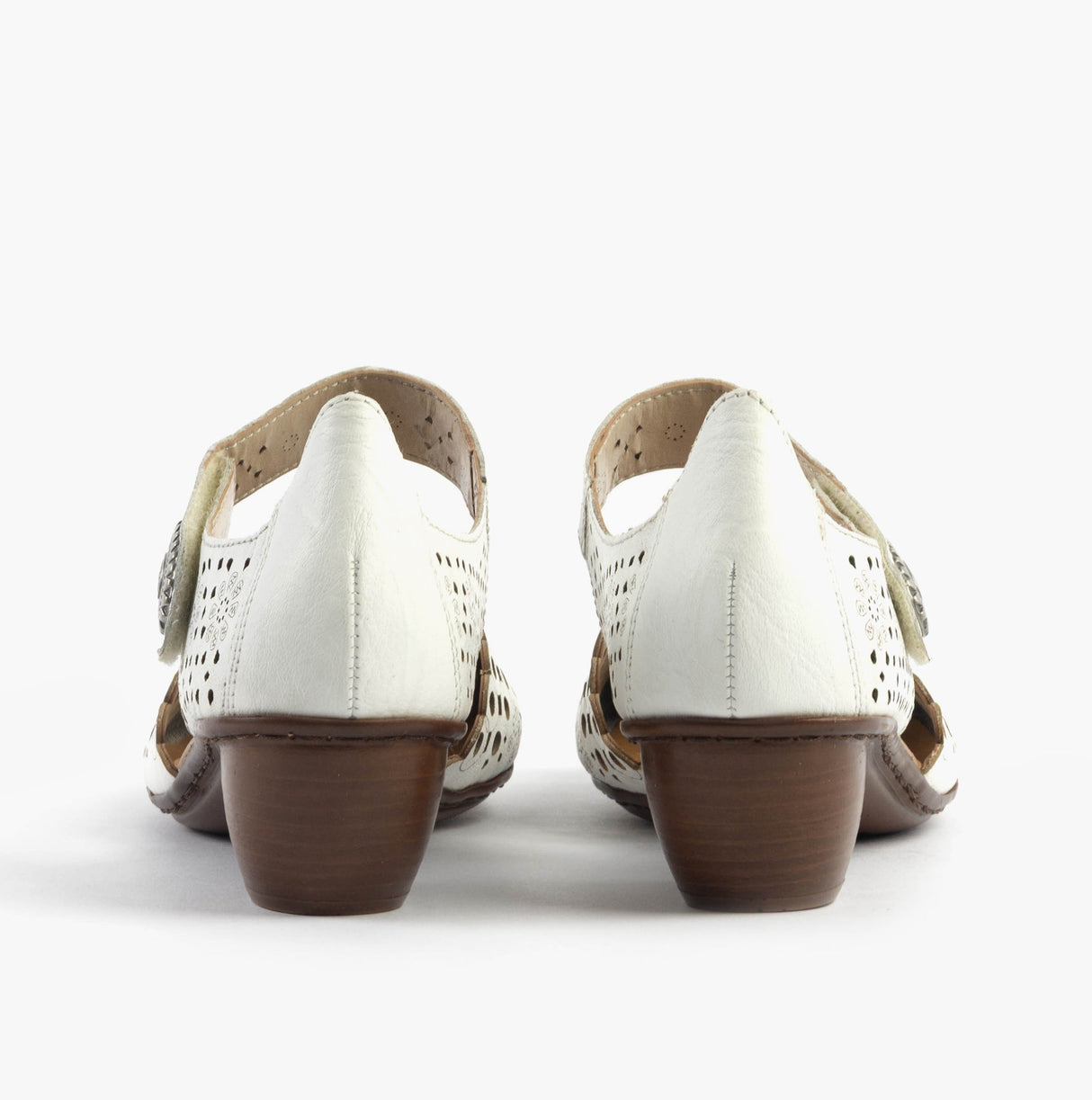 Rieker 43753-80 Womens Shoes White