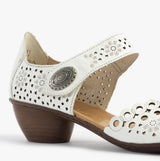 Rieker 43753-80 Womens Shoes White
