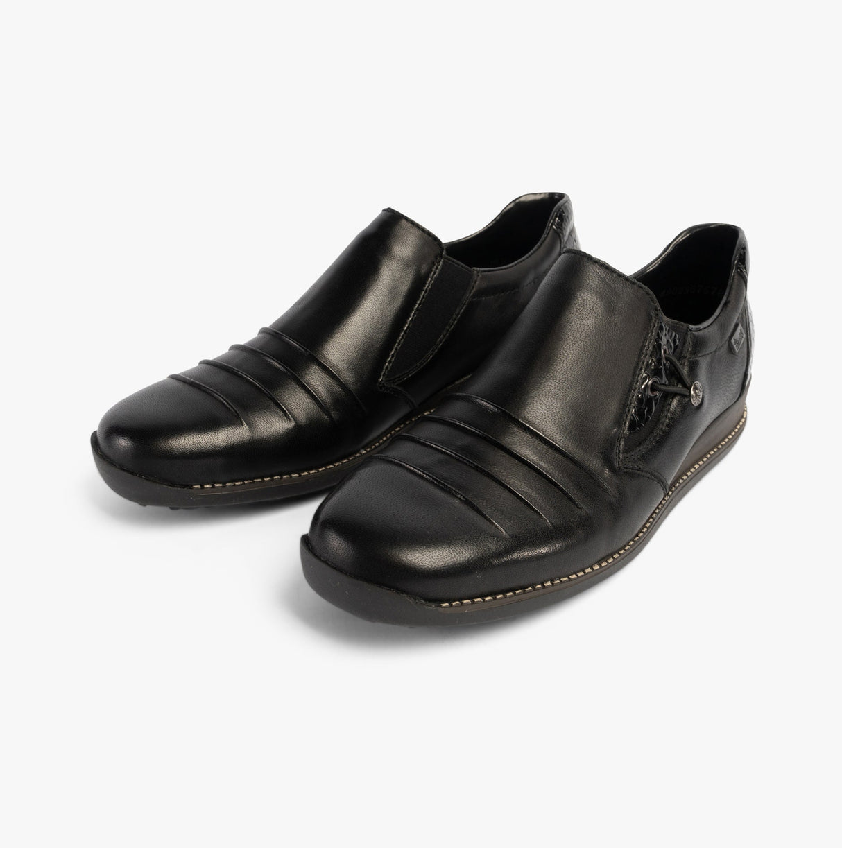 Rieker 44254-00 Womens Shoes Black