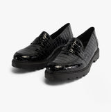 Rieker 45560-03 Womens Shoes Black