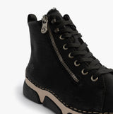 Rieker 45920-01 Womens Boots Black