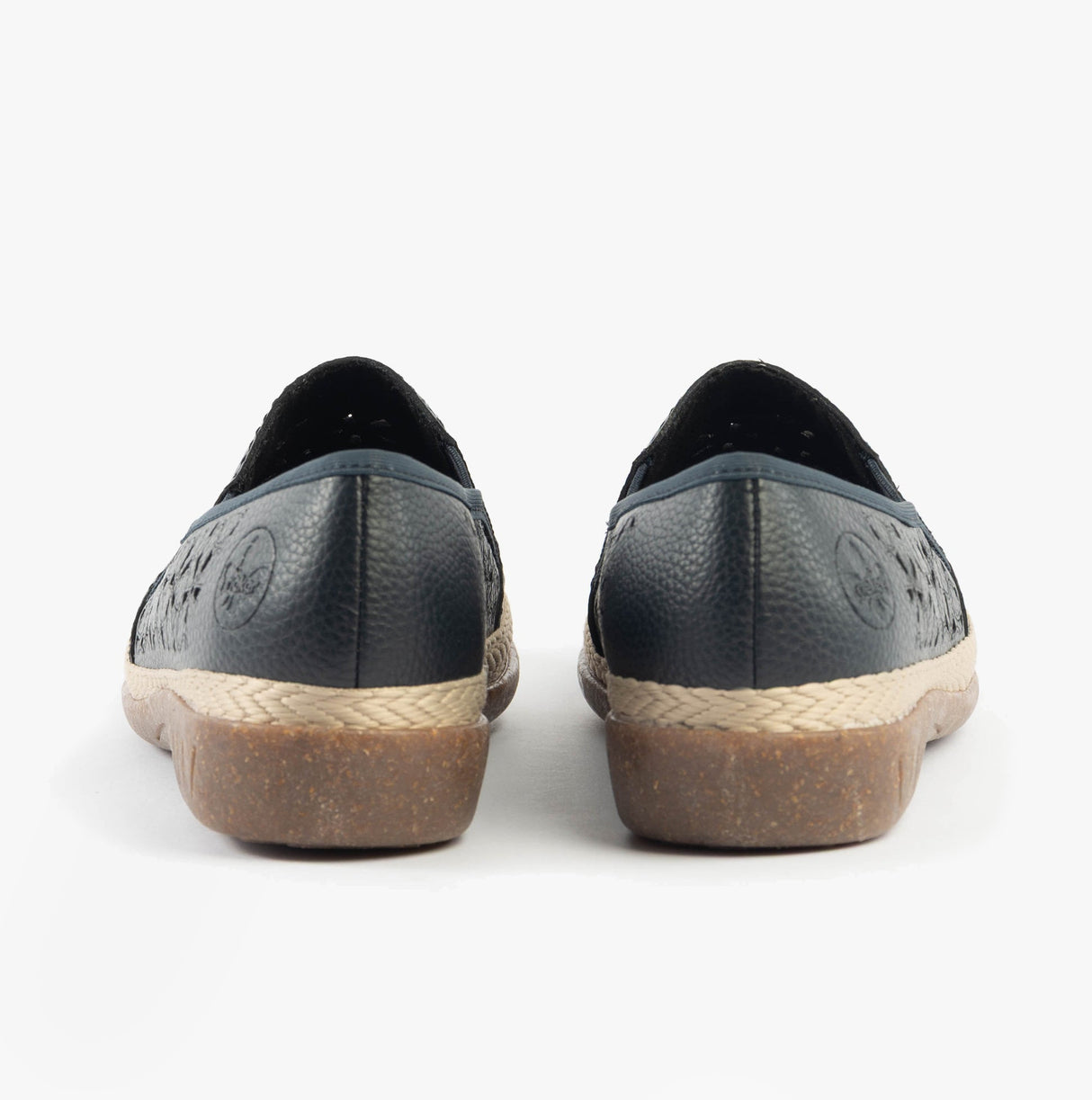 Rieker 47666-14 Womens Shoes Blue