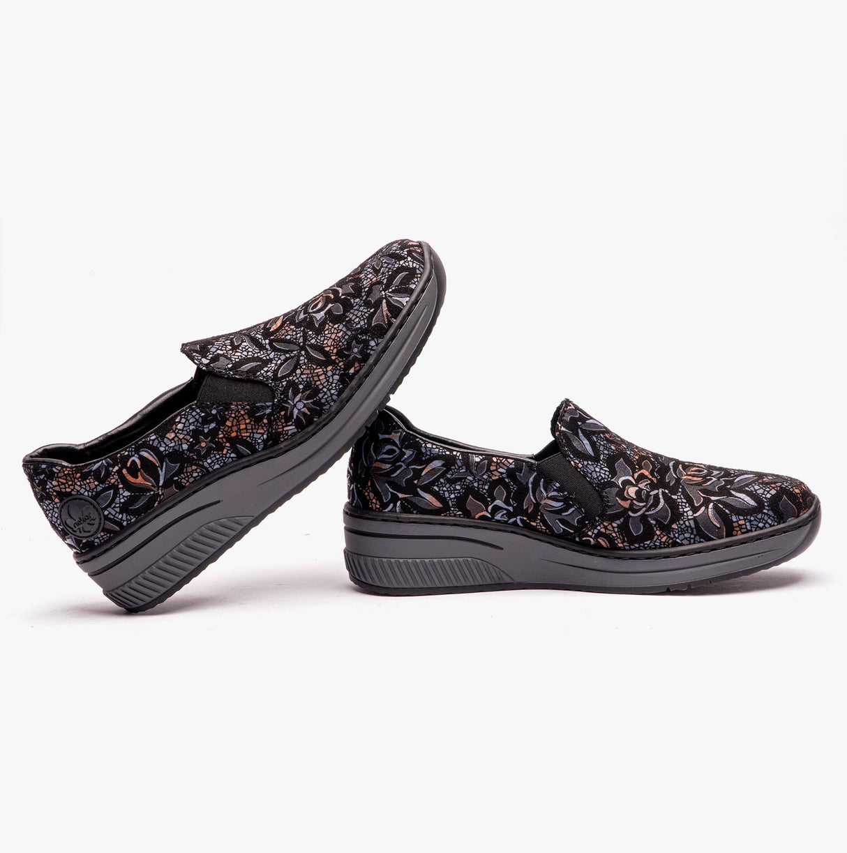 Rieker 48752-90 Womens Shoes Black