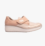 Rieker 487C0-60 Womens Shoes Beige