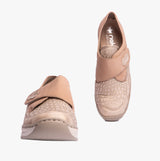 Rieker 487C0-60 Womens Shoes Beige