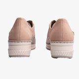 Rieker 487C0-60 Womens Shoes Beige