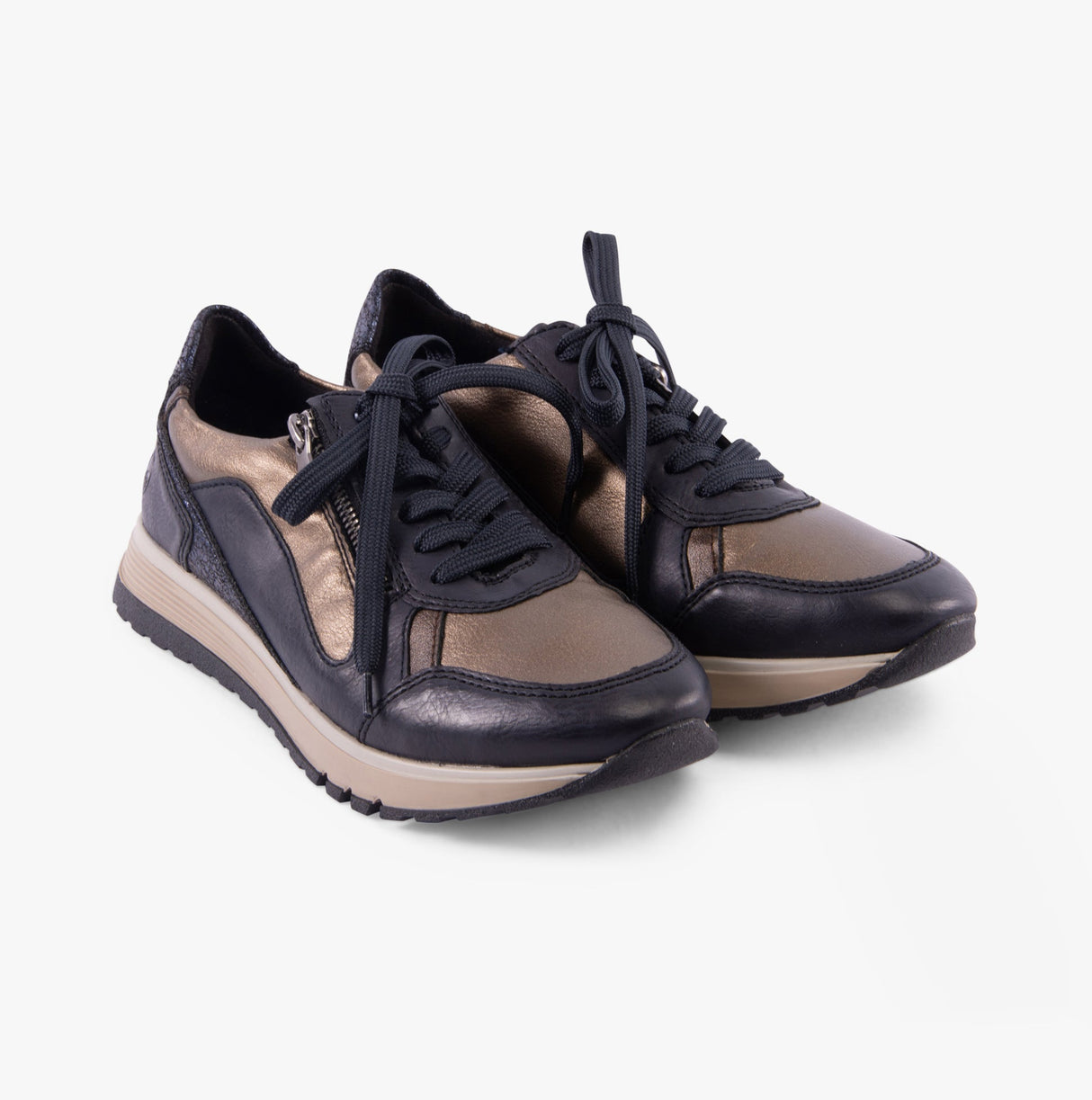 Rieker 49002-14 Womens Trainers Blue