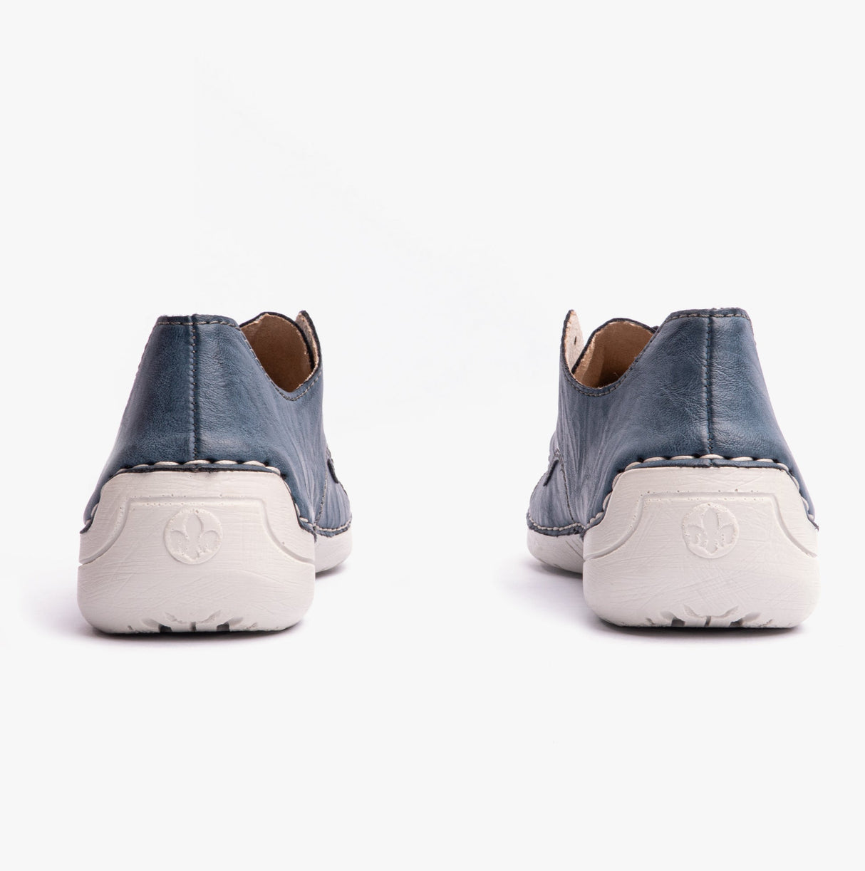 Rieker 52528-14 Womens Shoes Blue