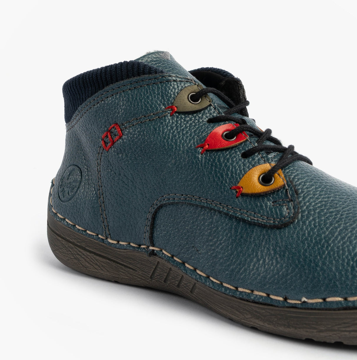 Rieker 52544-14 Womens Boots Blue