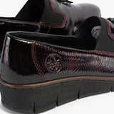 Rieker 53751-35 Womens Shoes Red