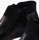 Rieker 53782-00 Womens Boots Black