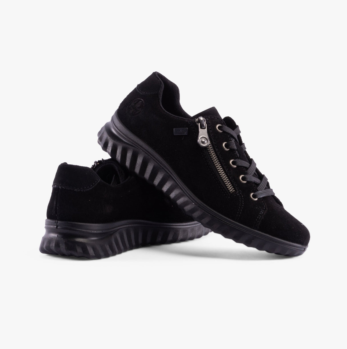 Rieker 59000-00 Womens Shoes Black