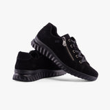 Rieker 59000-00 Womens Shoes Black