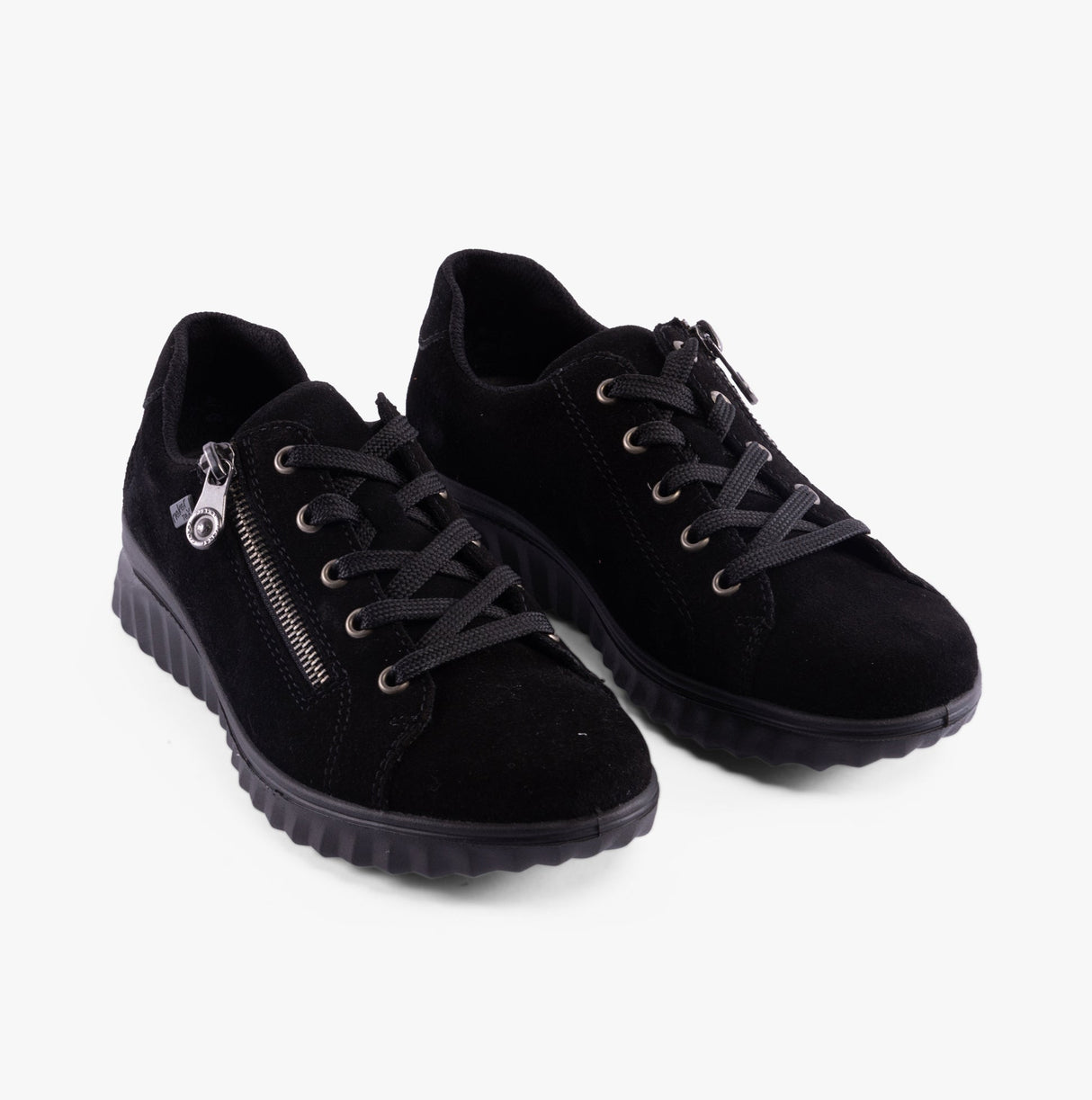Rieker 59000-00 Womens Shoes Black