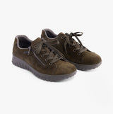 Rieker 59000-54 Womens Shoes Green