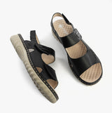 Rieker 60462-00 Womens Sandals Black