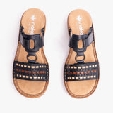 Rieker 60842-14 Womens Sandals Blue