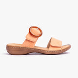 Rieker 60894-38 Womens Sandals Orange