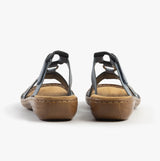 Rieker 608K2-12 Womens Sandals Blue
