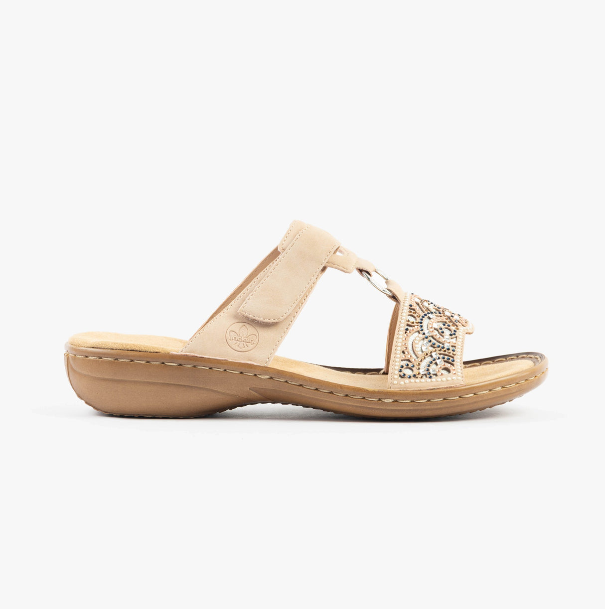 Rieker 608K2-31 Womens Sandals Pink