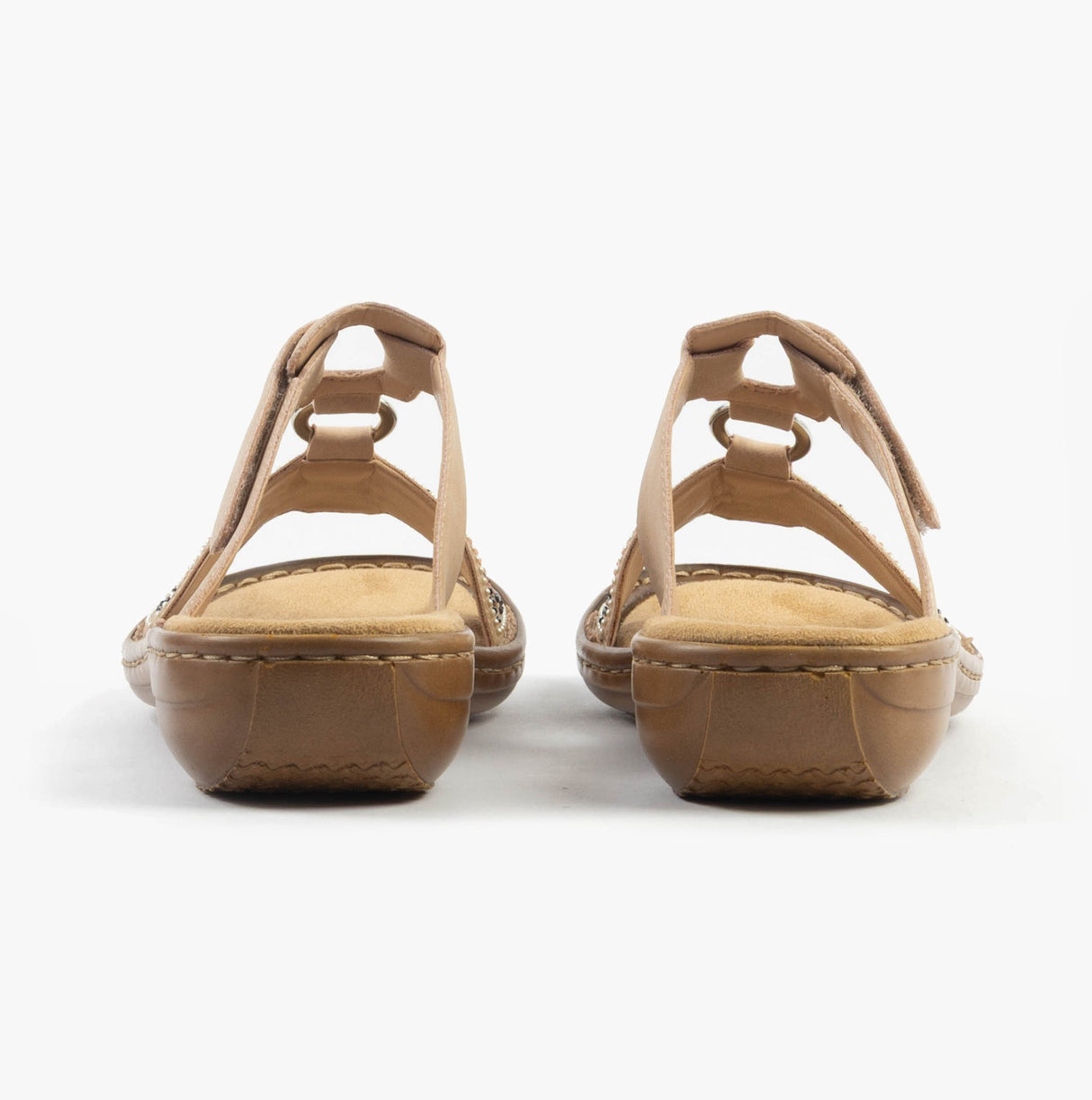 Rieker 608K2-31 Womens Sandals Pink