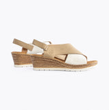 Rieker 61975-62 Womens Sandals Beige