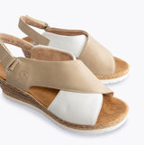 Rieker 61975-62 Womens Sandals Beige