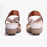 Rieker 624H6-81 Womens Sandals White