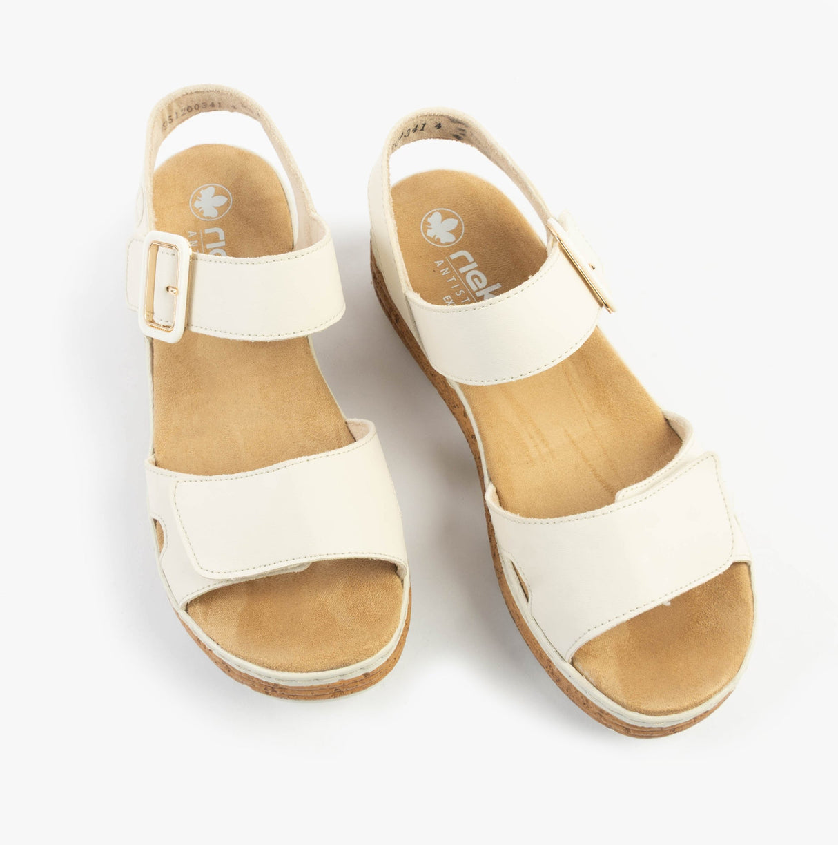 Rieker 62760-60 Womens Sandals Beige