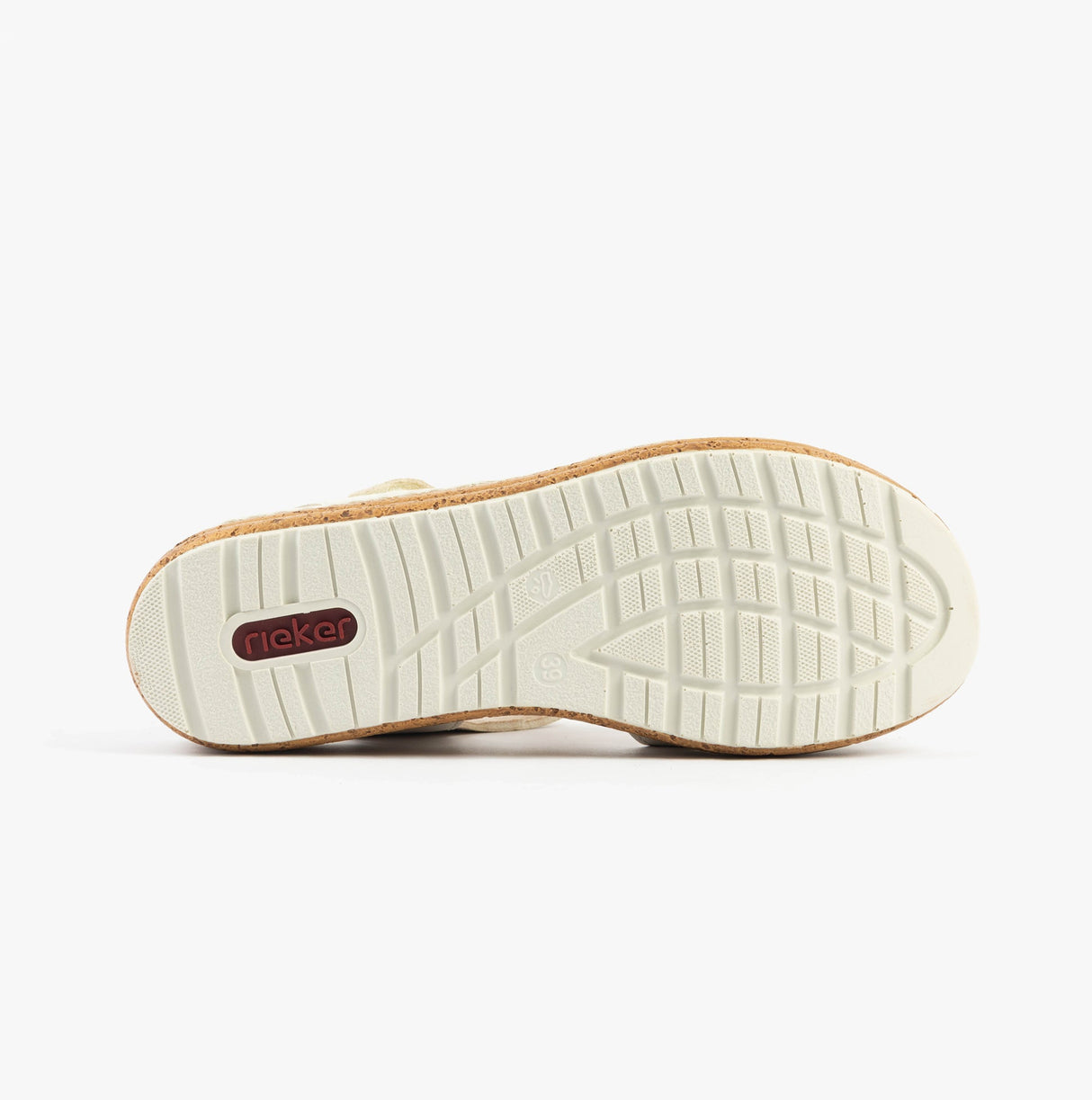 Rieker 62760-60 Womens Sandals Beige